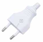 Bachmann European Plug - Euro-plug, White, Fastenable