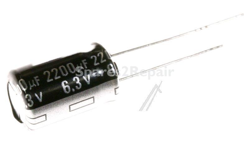 Panasonic 6.3v Radial Electrolytic 105gr - 2200uf-6,3v Elco Radial Pan 105° 10x16mm -rohs-compliant-