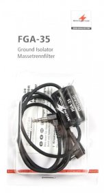 Monacor Cover Current Filter - Fga-35 Massetrennfilter, Klinkeklinke