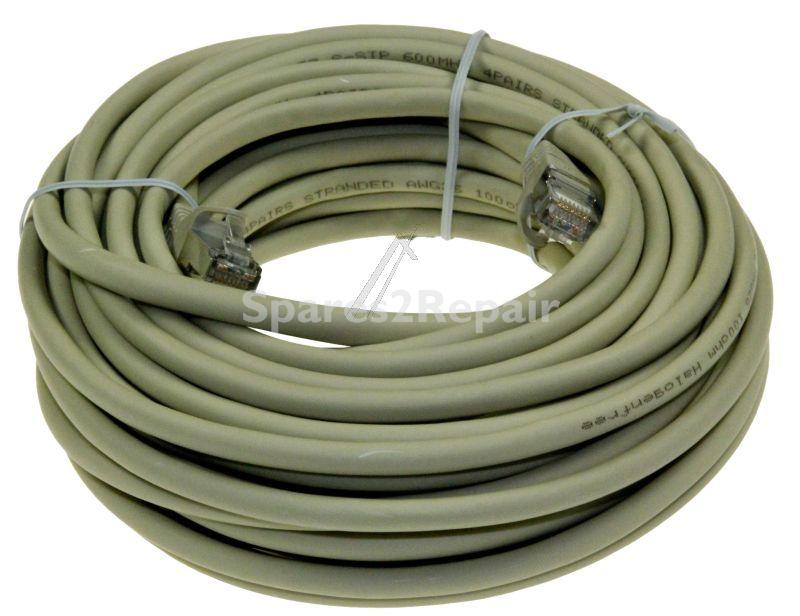 Com Cat7 Patch Cable - Cat7 Patch Cable, Rj45, S-ftp (pimf), Gray, 15m, Lsoh