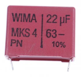 Wima Mks2 Pulse Capacitor - 6,8uf-63v Mks2-capacitor 5,0mm -rohs-konform-