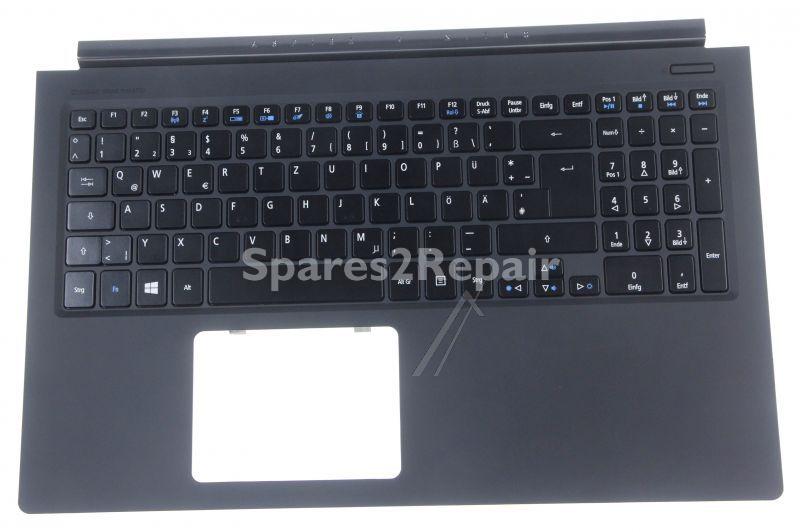 Acer Casing Cover - 60 mqkn1 008 Cover Upper Black With Keyboard German Backlit