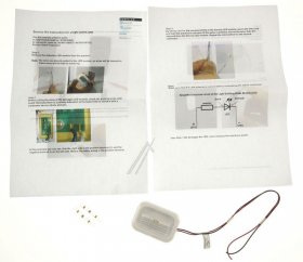 Lens - C00323764 480132103138 Lens Red [Whirlpool Indesit]