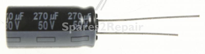 Panasonic 50v Radial Electrolytic 105 De - 270uf-50v Elco Radial Pan 105° 10x20mm -rohs-