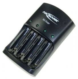 Ansmann Battery Charger/discharger - Stecker-ladegerÄt FÜr 1-4 Micro Aaa - Mignon Aa Nickel-zink