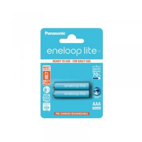 Microcell/battery 1.2v - Lr03 Eneloop Lite Ready To Use Batteries, Aaa 550mah 2pk Blister