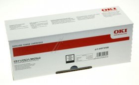 Oki Toner Cartridge - Oki Toner Schwarz C511- C531- Mc562 7k