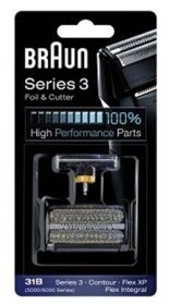 Braun Shaver Head - 31b 81387938 Braun Combipack 31b Kp5000-6000 Noir Series 3 U 5000