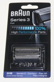 Braun Shaver Head - 31b 31b Grille Series 3 2008-contour-flex