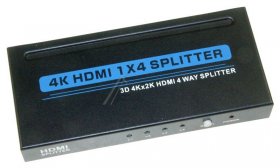Compatible Hdmi splitter - 3d 4k X 2k @30hz Hdmi 4 Way Splitter