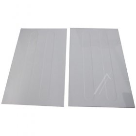 Side Cover Housing - C00117342 Kit Side Panels Left+right White [Whirlpool Indesit]
