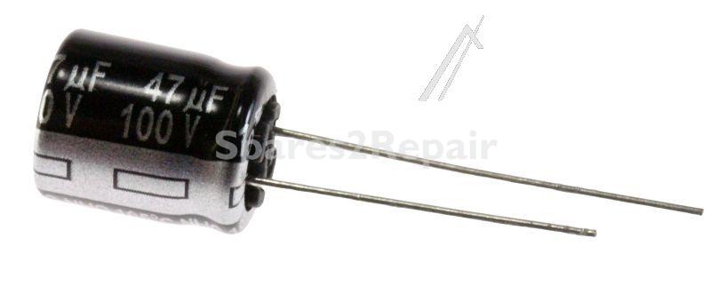 Panasonic 100v Radial Electrolytic 105 D - 47uf-100v Eca2ahg470 Elko Radial Pan 105° 10x12 5mm -rohs-conform-