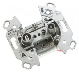 Wisi Aerial Outlet Sockets - Db 03 A Universal Antennendose, Stichdose, 4 Db, 1 StÜck, 5...2400 M