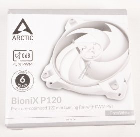 Arctic Pc Case Cooler 120-140mm - Bionix P120 GehÄuselÜfter, Grau-weiss