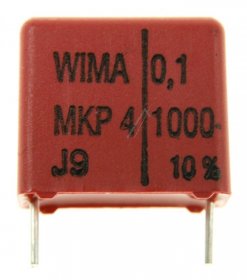 Wima Pulse Capacitors - 0,1uf-1000v Mkp4-capacitor Rm=15mm -rohs-compliant-