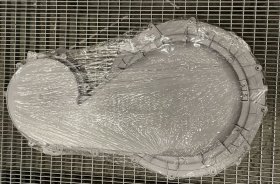 Rearpanel - 140043260037 Cover Back Panel Air Duct [Electrolux Aeg]