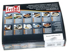 Fritel Tray - 142361 Set Baking Plates For Waffles From Bruxelles And Liège