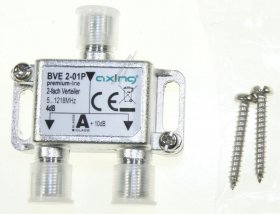 Axing Sat-, Bk- And Terrestrial Div - Bve2-01p 2-fach Verteiler 5-1006 Mhz Bauform 01