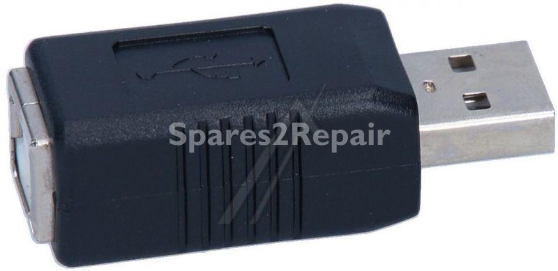 Usb-adaptor - Usb-adaptor Type A-plug-type B-socket