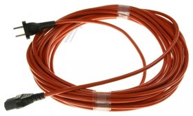 Numatic Mains Power Lead - 12.5 Mtr. 1mm X 2 Aderig Oranje Kabel Hd (ppr Plugged)