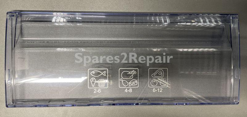 Drawer Front - 4616120100 C00911832 Transparent Drawer Front Printed Beko 2010 [Arcelik]