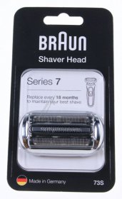 Braun Shaver Head - 73s 81746548 Combination Pack-shaving System Kp73s Silver