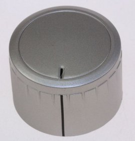 Button - 150240277 C00914759 Commutator Knob Mat Nickel [Arcelik]