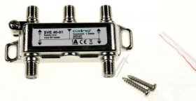 Axing Sat-, Bk- And Terrestrial Div - Sve 40-01 4-fach Sat-verteiler 5-2200 Mhz Dc-diodenentkoppelt