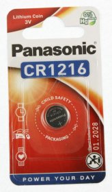 Panasonic 3.0v Button Cell Battery - Cr1216 Battery