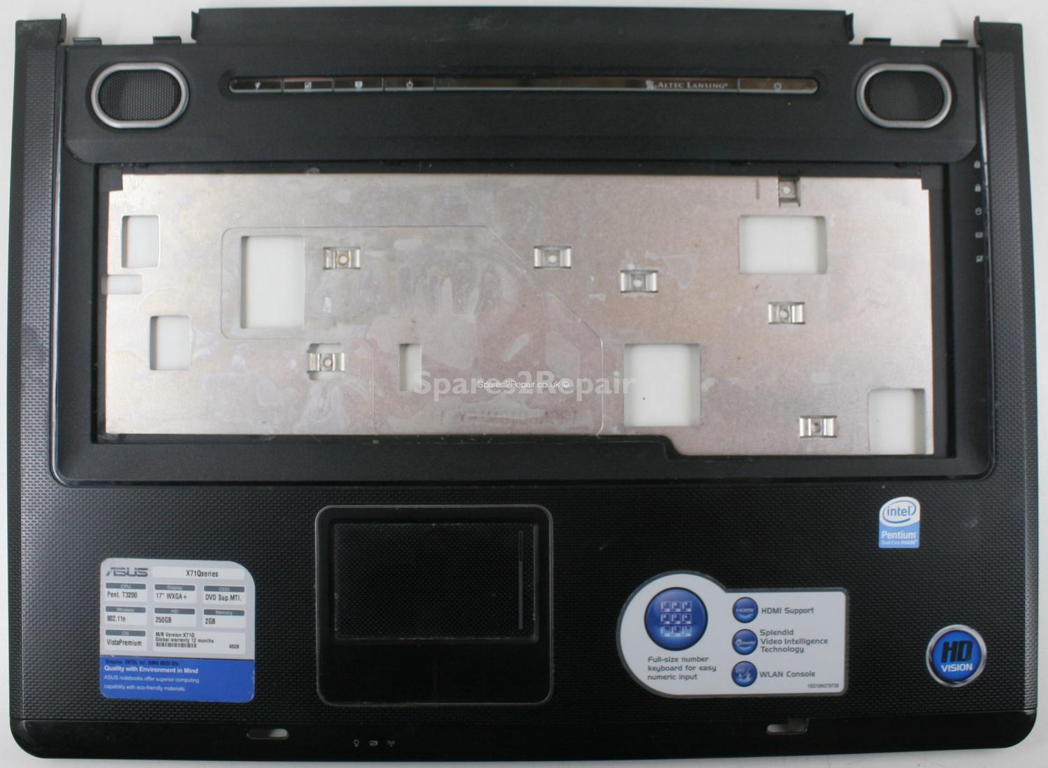 Asus X71Q - Palmrest & Touchpad (Grade B) - 13GNRJ1AP033