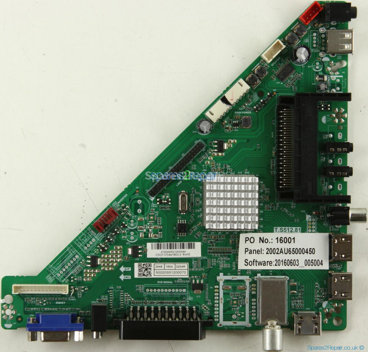 Baird TI6509DLEDBH - Main AV - A16044052 - 16001 - T.S512.81