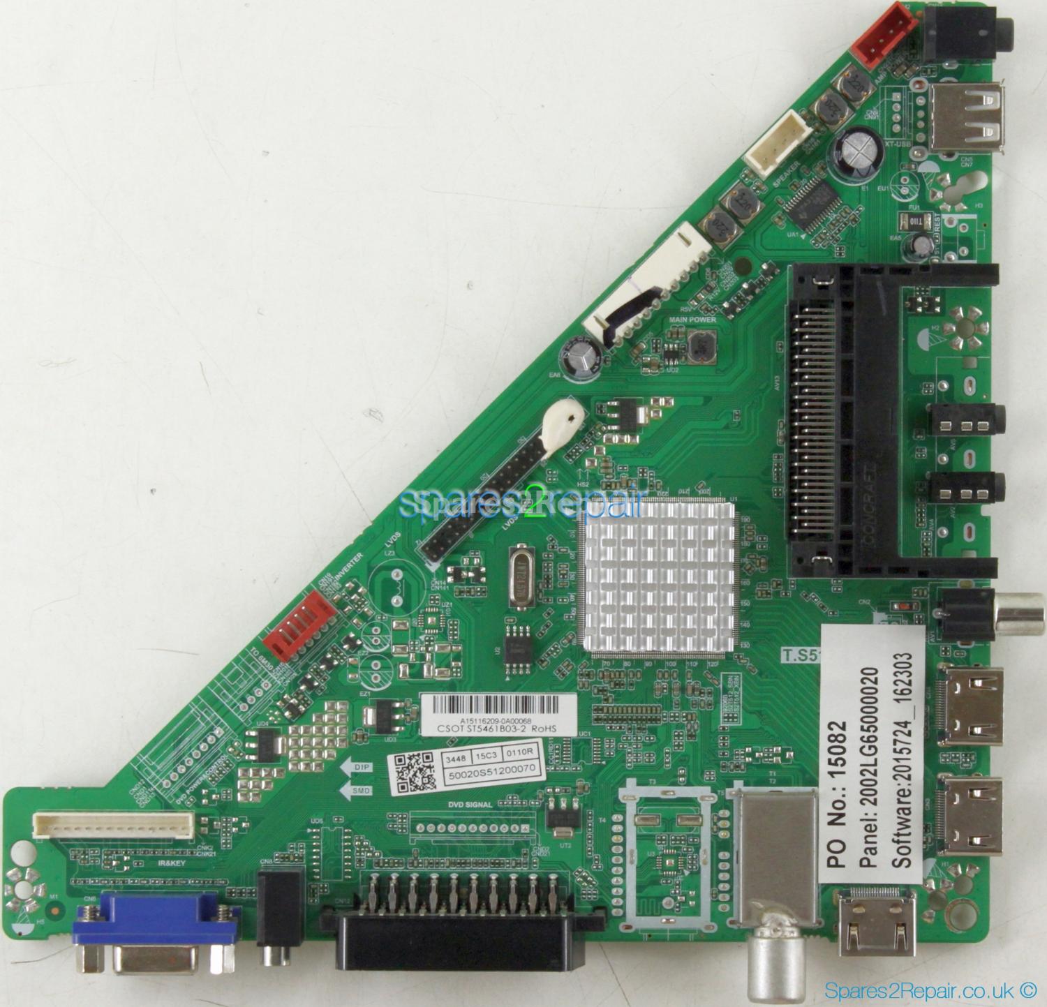 Baird TI6509DLEDBH - Main AV - A15116209 - 15082 - T.S512.81