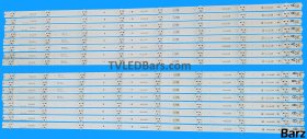 Sony LED Backlight Array Sony KDL-60W605B KDL-60W610B ND4S600DNX0101 60" 2014SONY 60A / 60B PLU1 16pcs