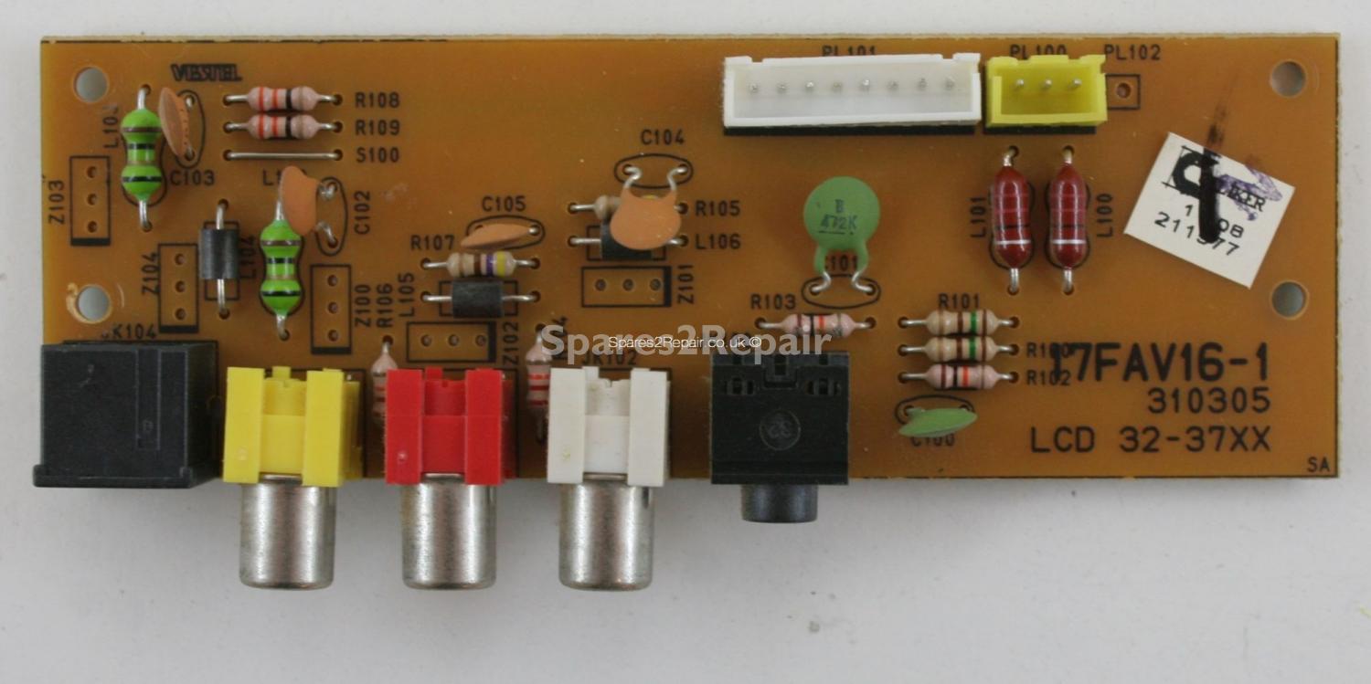 Bush LCD32TV022X - Side AV - 17FAV16-1 - 310305
