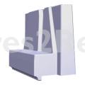 Casing Cover - 3871814012 Cover Cap Side Door Cover [Electrolux Aeg]