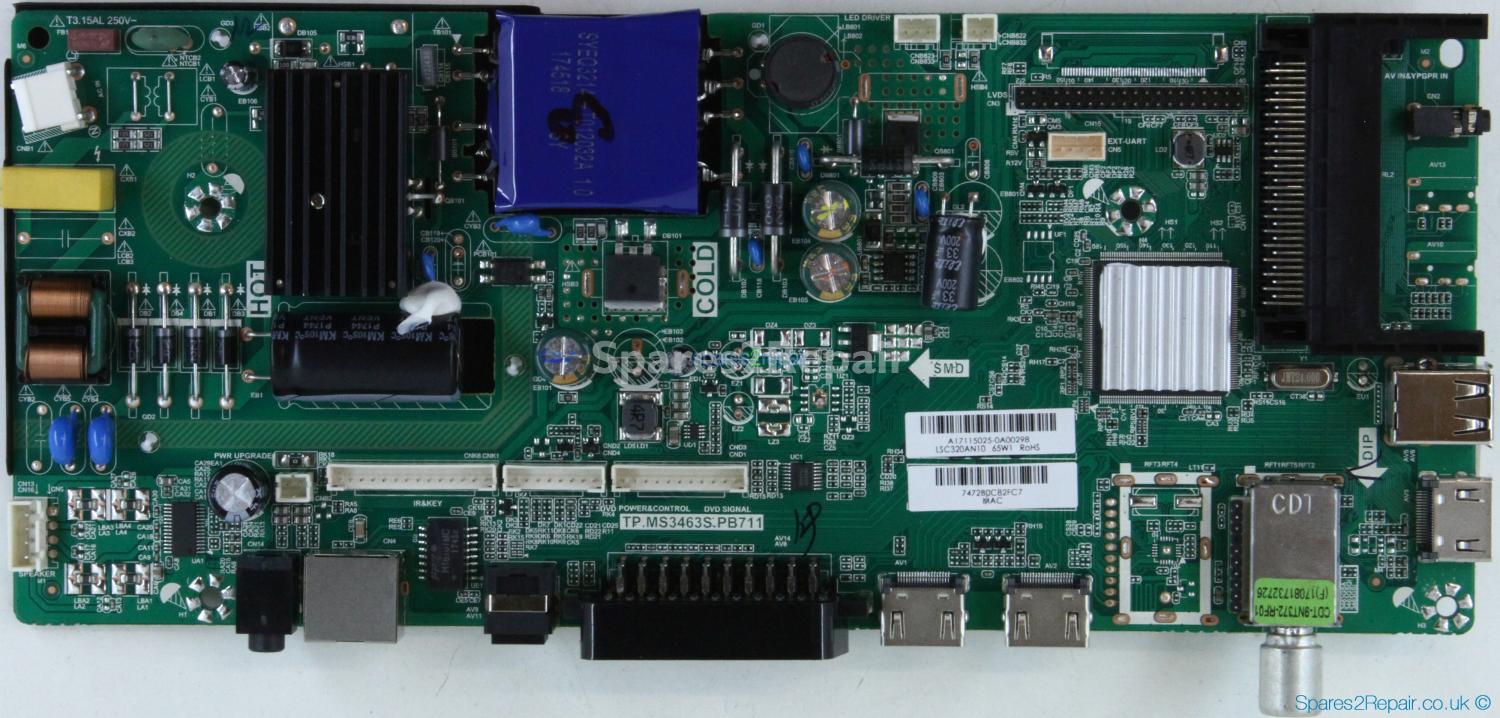 Eternity 32/133O-WB-3B2-EGDP-UK - Main AV - TP.MS3463S.PB711 - A17115025 - LSC320AN10 - PO33W-2-CVTE