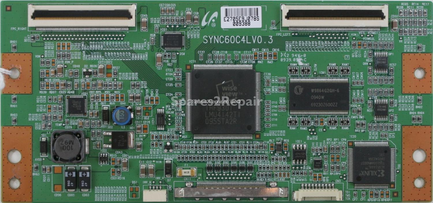 Evotel ELCD40USBFHD - LVDS - SYNC60C4LV0.3 - LJ94-02705E