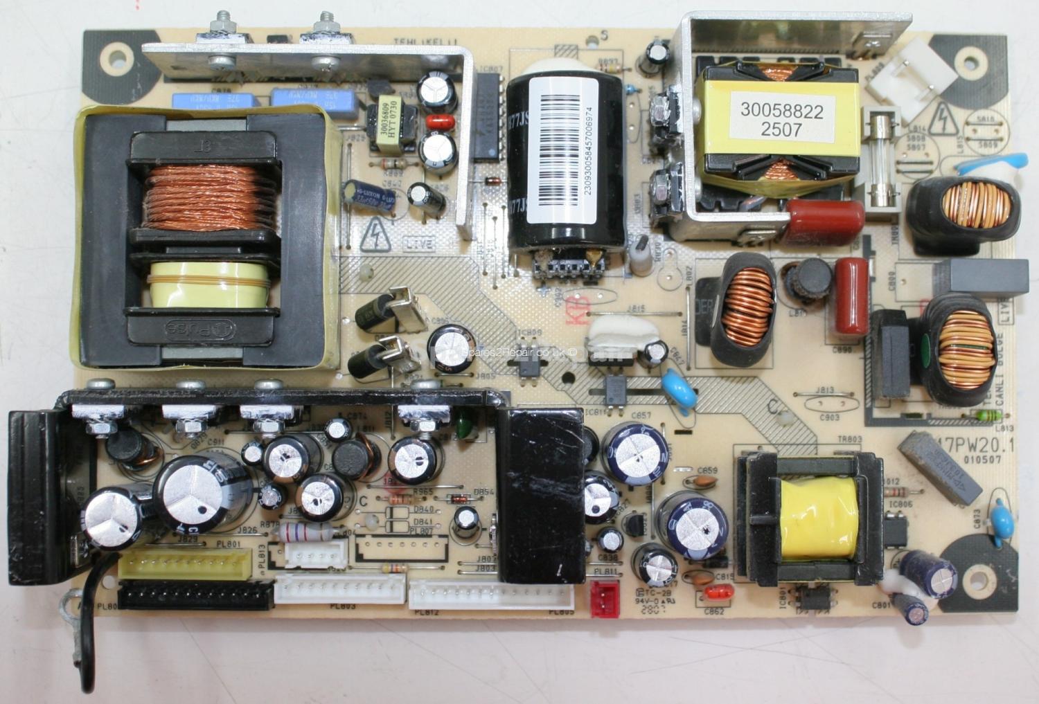 Finlux 32FLD760 - PSU - 17PW20.1 - 010507