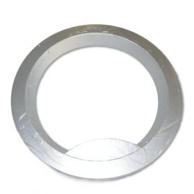 Haier Flange Washing Machine Window - 0020202022 Outer Frame Of Sight Window(silver)