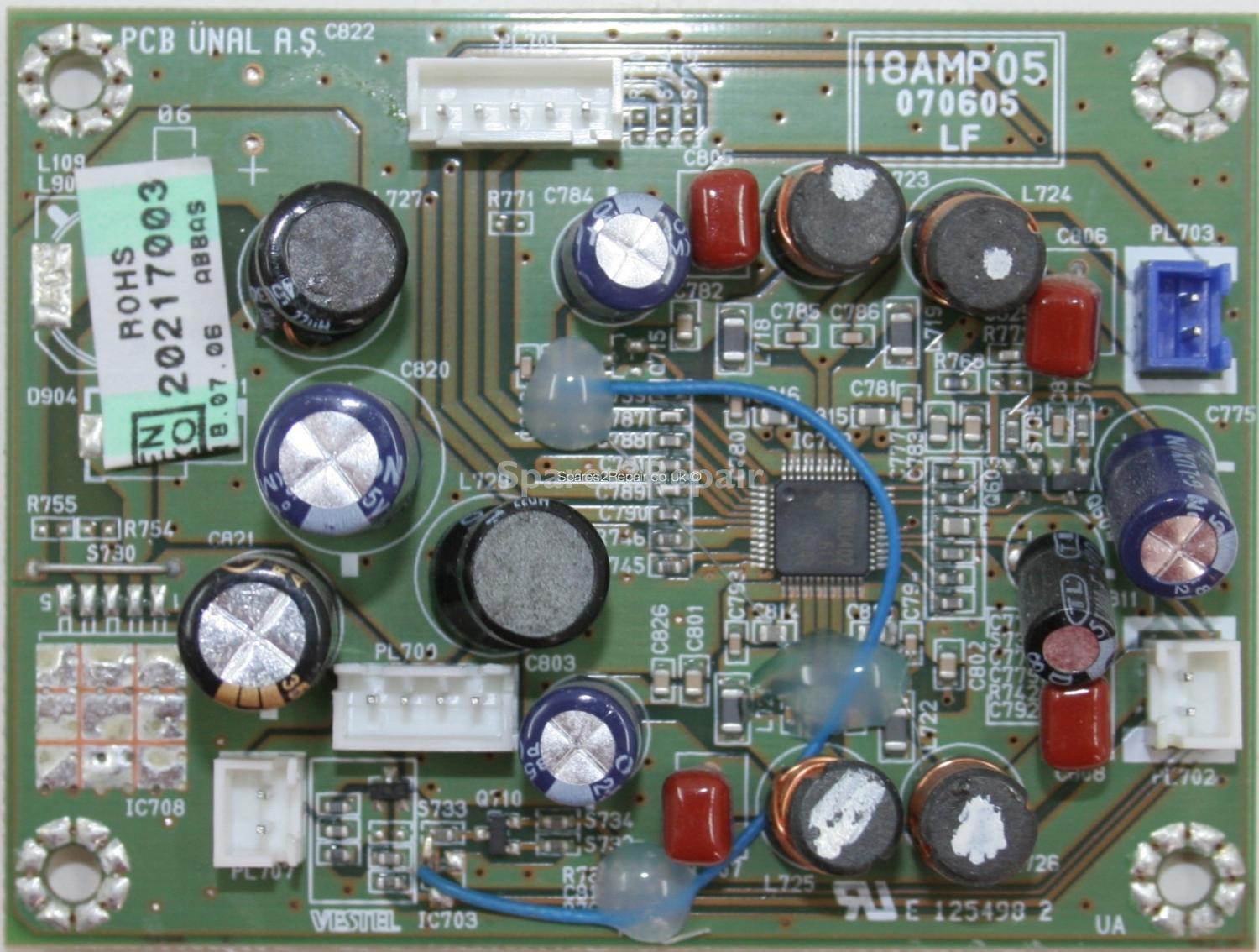 Hitachi 42PD8700 - AMP - 18AMP05 - 070605