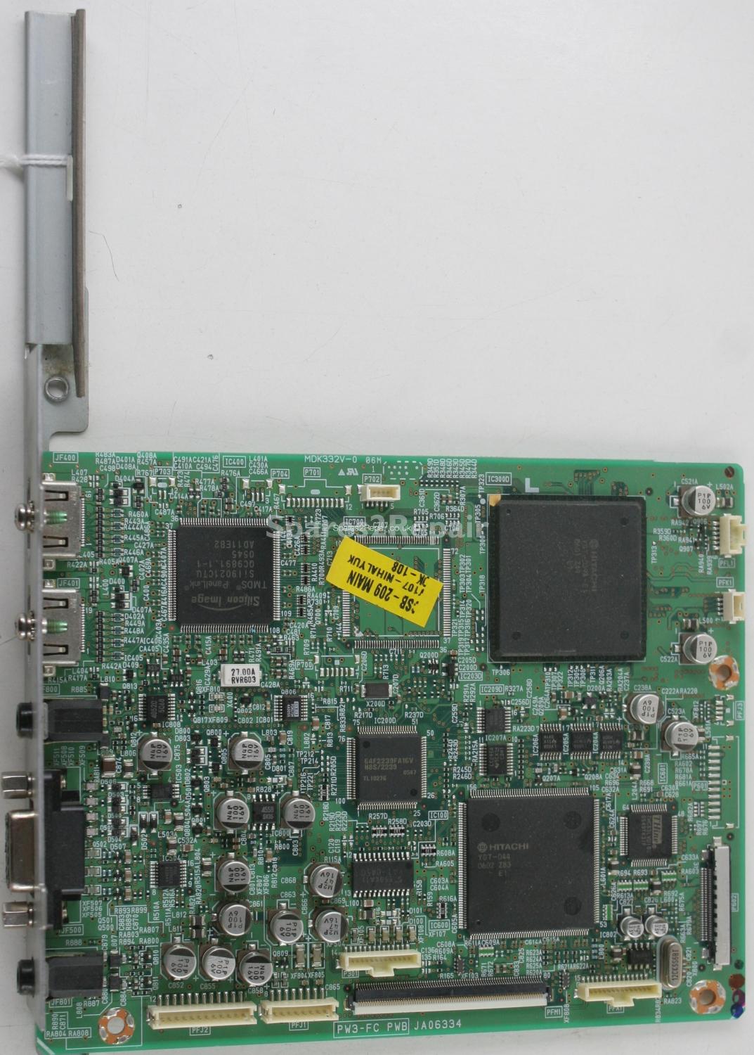 Hitachi 42PD9700U - HDMI - JA06334 - PW3-FC PWB