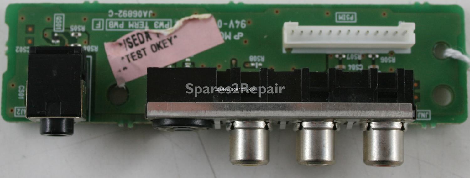 Hitachi 42PD9700U - Side AV - JA06892-C - PW3 TERM PWB F