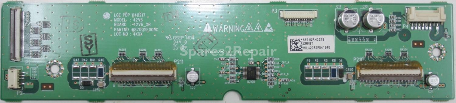 Hyundai HPTN4200S - Buffer - 6870QSE009C - 6871QRH037B - PDP 040217 - 42V6_XR