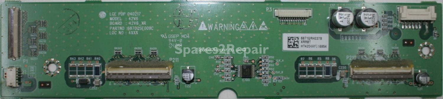 Hyundai HPT-4240 - DRV - 6871QRH037B - 6870QSE009C - PDP 040217 - 42V6_XR