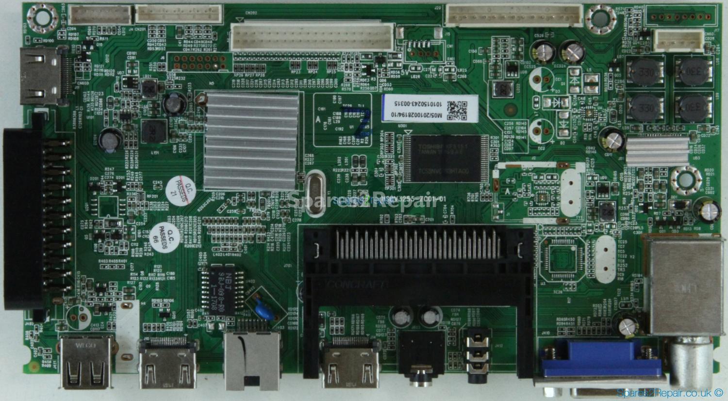 JVC LT-42C550 - Main AV - MSDV3255-ZC01-01