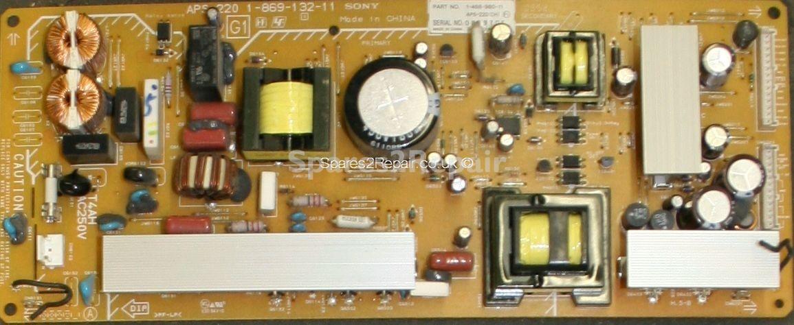 Sony KDL-32S2010 - PSU - APS-220 - 1-869-132-11 - 1-468-980-11