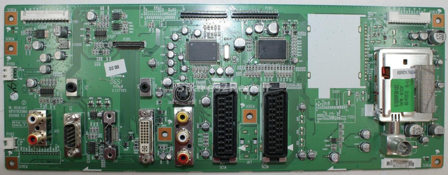 LG 32LX2R - Main AV - ML-051A(AV) - 6870TB35B66 - 6871TSBB30A - 050908