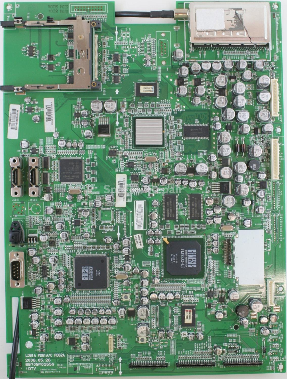 LG 42PC1D - iDTV - 68709M0355G - 68719MB733A