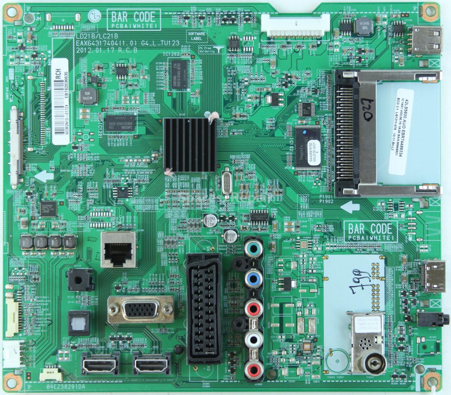 LG 42LS5600 - Main AV - EAX64317404 (1.0) - EBR74499334 - EBT62036635