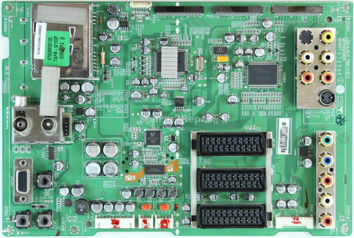 LG 37LC2DB - Main AV - 68709S0992G - 68719SB409A - 060627